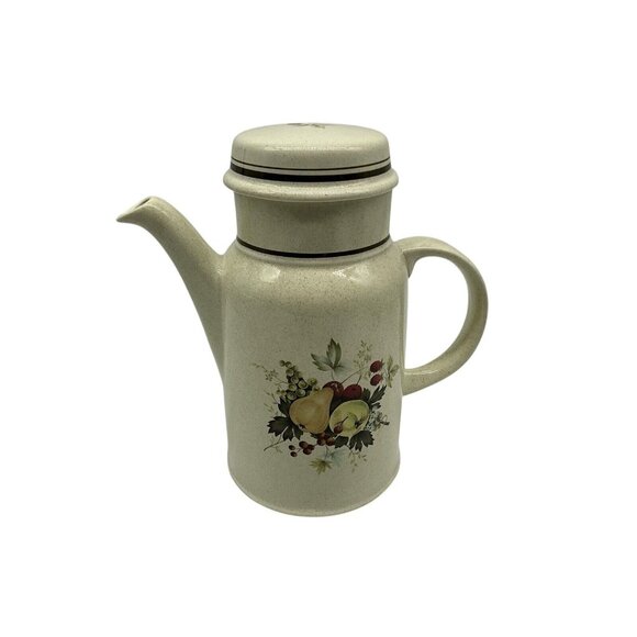 Royal Doulton Lambeth Stoneware L.S. 1015 Harvest Garland Coffee/Tea Server 1975 - Picture 1 of 16